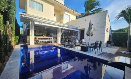 Casa de 4 suítes em vilas do atlântico - lauro de freitas