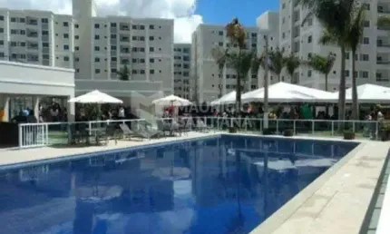 Apartamento Vista Mar 2/4 com uma suíte - Buraquinho