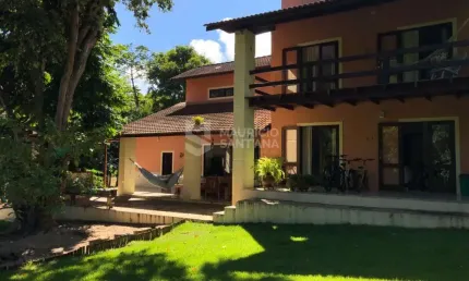 Casa em condomínio fechado com 4 quartos para alugar na Rodovia Ba-099, Praia de Busca Vida, Camaçari