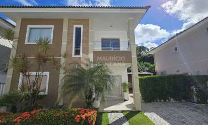 Casa em condomínio fechado com 4 quartos à venda na Rua Antônio Fagundes Pereira, Buraquinho, Lauro de Freitas