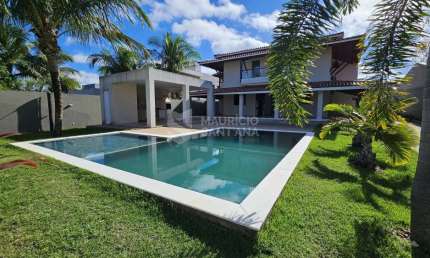 Casa Nascente de 4 suítes + Home em Busca Vida - Camaçari
