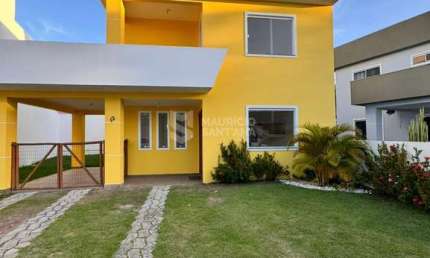 Casa em condomínio fechado com 4 quartos para alugar na Praia de Busca Vida, Camaçari 