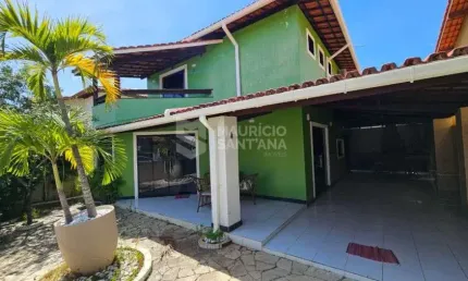 Casa 4/4, sendo 1 suíte mobiliada em condomínio - buraquinho
