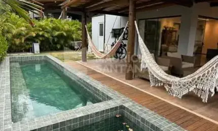 Casa em condomínio fechado com 3 quartos para alugar na Praia do Forte, Mata de São João 