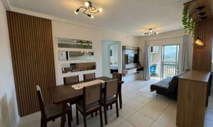 APARTAMENTO MOBILIADO A 170 METROS DA PRAIA COM VISTA MAR