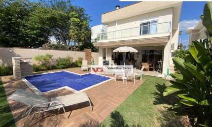 Casa com 3 dormitórios à venda, 276 m² por R$ 2.500.000,00 - Condomínio Alto de Itaici - Indaiatuba/SP