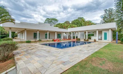 Chácara com 4 dormitórios à venda, 3500 m² por r$ 4.200.000,00 - colinas do mosteiro de itaici - indaiatuba/sp