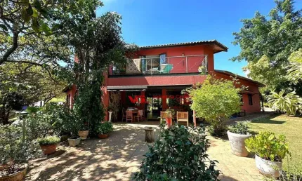 Linda Casa com fundo para a Mata com 04 suítes à venda, 5200 m² por R$ 4.580.000 - Lagos de Shanadu - Indaiatuba/SP