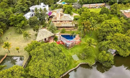 Chácara com 6 dormitórios à venda, 2280 m² por R$ 7.900.000,00 - Colinas do Mosteiro de Itaici - Indaiatuba/SP