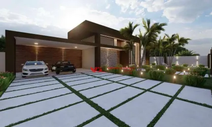 Casa de Campo Moderna com 04 suítes, à venda, 3.440 m² por R$ 5.300.000 - Colinas do Mosteiro de Itaici - Indaiatuba/SP