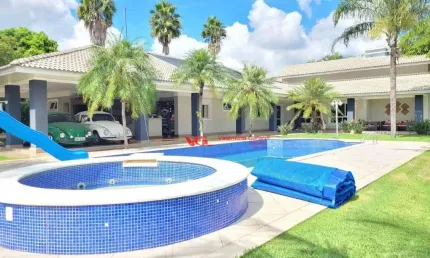 Chácara com 3 dormitórios à venda, 5980 m² por r$ 5.800.000,00 - lagos de shanadu - indaiatuba/sp