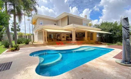 Sobrado com 4 dormitórios para alugar, 537 m² por R$ 33.083,50/mês - Jardim Vila Paradiso - Indaiatuba/SP