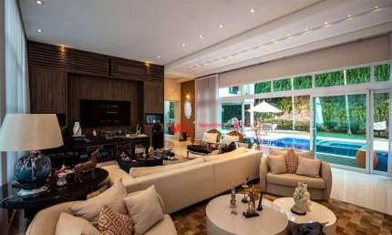 Casa Linda de Luxo com 5 suítes à venda, 525 m² por R$ 5.900.000 - Jardim Vila Paradiso - Indaiatuba/SP - Aceita Permuta