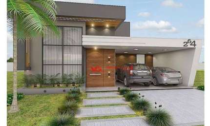 Linda Casa com 4 dormitórios à venda, 205 m² por R$ 1.850.000 - Jardins Di Roma - Indaiatuba/SP