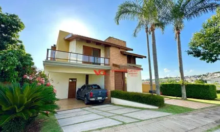 Linda Casa com detalhes em madeira com 3 suítes à venda, 357 m² por R$ 2.750.000 - Jardim Vila Paradiso - Indaiatuba/SP