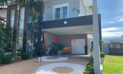 Sobrado com 3 suítes  à venda, 262 m² por r$ 2.600.000 - vila residencial green park - indaiatuba/sp