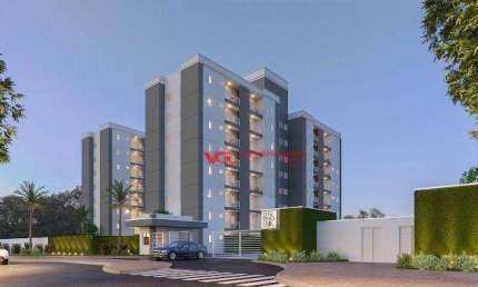 Apartamento com 2 dormitórios à venda, 47 m² por R$ 288.536,92 - Harmonia Residencial - Indaiatuba/SP