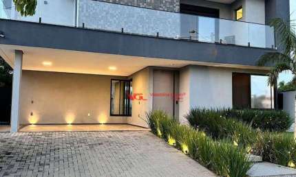 Linda Casa com 3 dormitórios à venda, 255 m² por R$ 2.659.000 - Portal dos Bandeirantes - Salto/SP