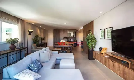 Apartamento Lindo e Mobiliado com 3 suítes à venda, 186 m² por R$ 2.200.000 - Edifício Atenas - Indaiatuba/SP