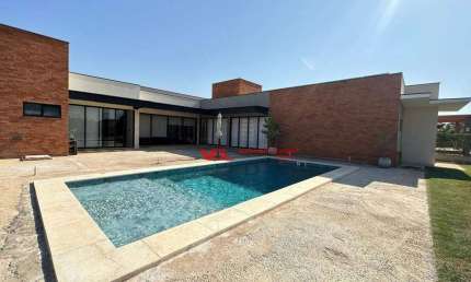 Casa nova, térrea e moderna com 4 suítes à venda, 390 m² por R$ 2.900.000 - Residencial Primavera - Salto/SP