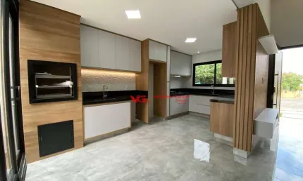 Linda Casa com 3 dormitórios à venda, 110 m² por R$ 975.000 - Jardim Vista Verde - Indaiatuba/SP