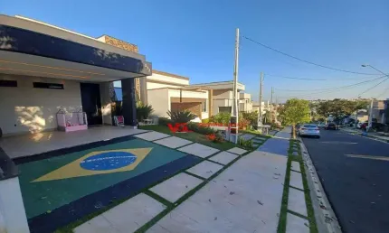 Linda Casa com 3 dormitórios à venda, 136 m² por R$ 1.190.000 - Jardim Bréscia - Indaiatuba/SP