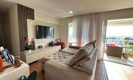 Apartamento lindo em andar alto com 3 suítes à venda, 116 m² por R$ 1.300.000 - Le Chateau Frontenac - Indaiatuba/SP
