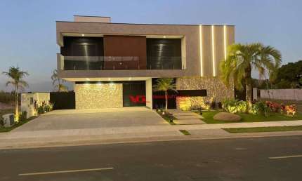 Sobrado com 5 dormitórios à venda, 400 m² por R$ 6.800.000,00 - Parque Villa dos Pinheiros - Indaiatuba/SP