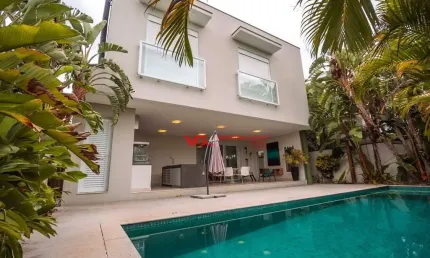 Casa Linda e Mobiliada com 04 suítes à venda, 425 m² por R$ 3.600.000 - Jardim Vila Paradiso - Indaiatuba/SP