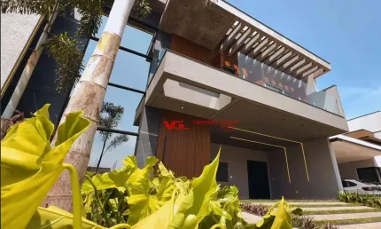 Casa Magnifica com 4 suítes à venda por R$ 3.980.000 - Residencial Duas Marias - Indaiatuba/SP