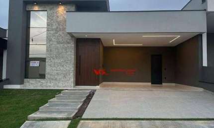 Casa com 3 suítes  à venda, 186 m² por R$ 1.678.000 - Jardim Piemonte - Indaiatuba/SP