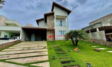 Sobrado em com 3 dormitórios à venda, 188 m² por R$ 1.275.000 - Condomínio Mirante dos Ipês - Salto/SP