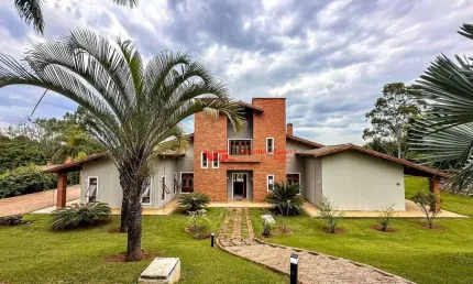 Chácara com 7 dormitórios à venda, 24000 m² por r$ 4.500.000,00 - colinas do mosteiro de itaici - indaiatuba/sp