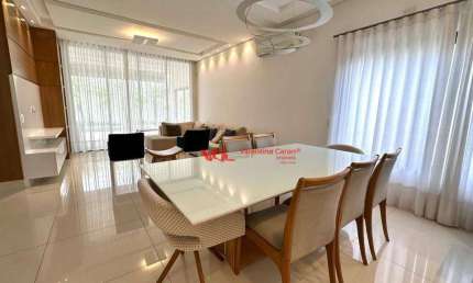Casa linda e mobiliada com 4 suítes e escritório à venda, 318 m² por R$ 3.150.000 - Residencial Duas Marias - Indaiatuba/SP