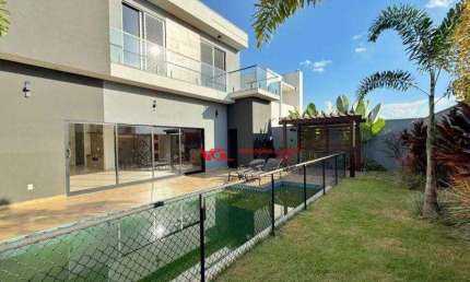 Linda Casa com 3 suítes, 346 m² - venda por R$ 3.200.000 ou aluguel por R$ 21.146/mês - Jardim Vila Paradiso - Indaiatuba/SP