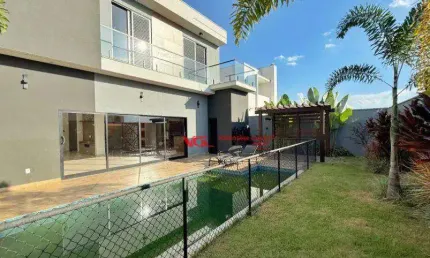 Linda Casa com 3 suítes, 346 m² - venda por R$ 3.200.000 ou aluguel por R$ 21.146/mês - Jardim Vila Paradiso - Indaiatuba/SP