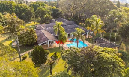 Chácara com 7 dormitórios à venda, 10500 m² - chácara polaris - indaiatuba/sp