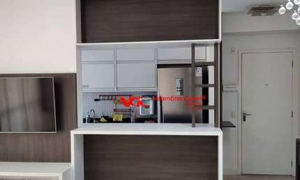 Apartamento Mobiliado com 3 dormitórios para alugar, 84 m² por R$ 4.000/mês - Edifício Maroc - Indaiatuba/SP