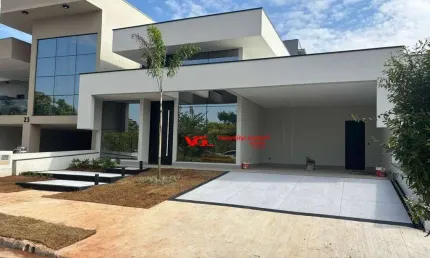 Casa Nova com 3 suítes à venda, 203 m² por R$ 1.750.000 - Jardim Piemonte - Indaiatuba/São Paulo
