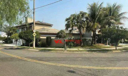 Casa com 4 suítes, 6 vagas, piscina, sauna à venda, 502 m² por r$ 3.300.000 - jardim portal de itaici - indaiatuba/sp