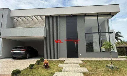 Linda casa com 3 suítes, escritório, piscina e 4 vagas de garagem, à venda, 210 m²  no jardim piemonte - indaiatuba/sp