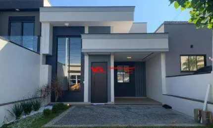 Ótima casa com 3 dormitórios  1 suíte, 3 vagas à venda - jardins do império - indaiatuba/sp