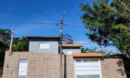 Sobrado para locação com 3 dormitórios no Massaguaçu, Caraguatatuba SP