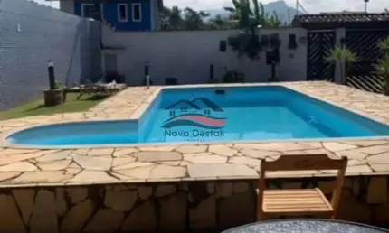 Casa com. 3 dormitórios à venda no Pontal de Santa Marina - Caraguatatuba SP