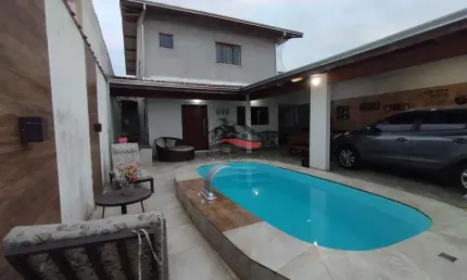 Casa com 4 quartos à venda no Poiares, Caraguatatuba 