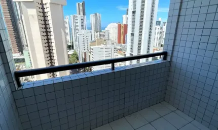 Andar alto próximo a Praia de Boa Viagem e Carrefour