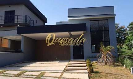 Casa nova, à venda, 3 suítes, Condomínio Gran Reserve, Indaiatuba.