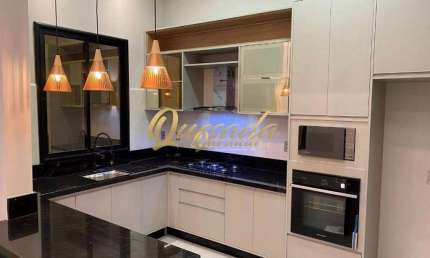 Casa nova, à venda, 2 quartos, área gourmet, Jardim Monte Carlo, Indaiatuba.