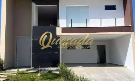 Sobrado à venda, 4 suítes, planejados, piscina, lareira, Condomínio Milano, Indaiatuba.
