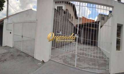 Salão comercial e casa à venda, 3 quartos, Jardim Morada do Sol, Indaiatuba.